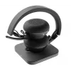 Logitech Zone Wireless MS 981-000854 ακουστικά Bluetooth, on-ear, ενεργή ακύρωση θορύβου, ασύρματη φόρτιση Qi, Microsoft Teams, γραφίτης