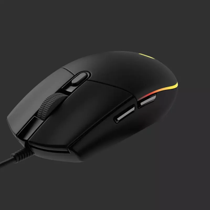 LOGITECH G203 Lightsync Ποντίκι gaming USB Μαύρο