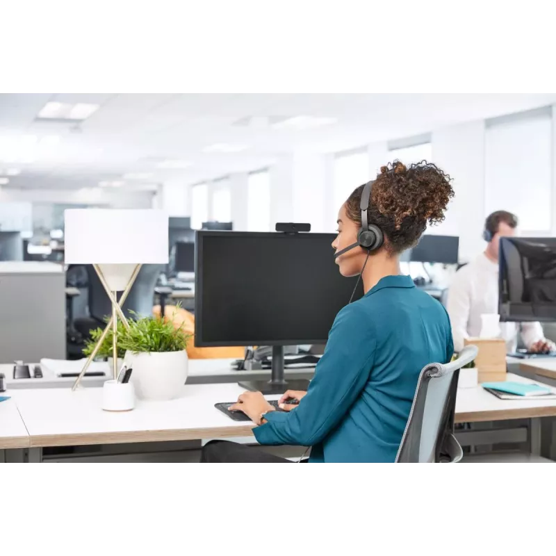 LOGITECH Zone Wired - USB-C / USB-A - Headset - UC Zone - Μαύρο
