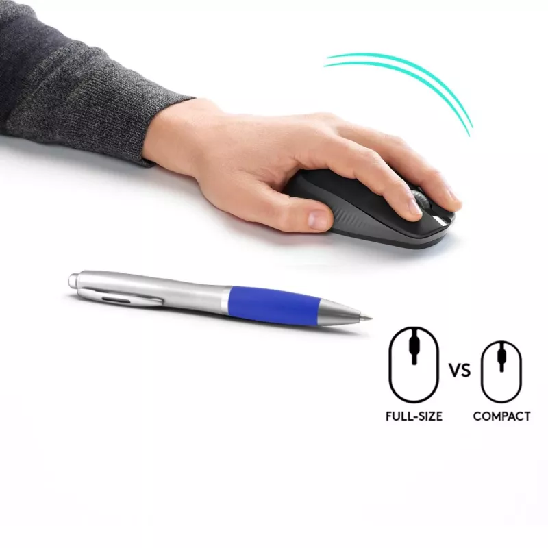 LOGITECH M190 Full-Size Ασύρματο ποντίκι Charcoal