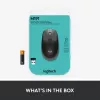 LOGITECH M190 Full-Size Ασύρματο ποντίκι Charcoal