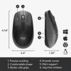 LOGITECH M190 Full-Size Ασύρματο ποντίκι Charcoal