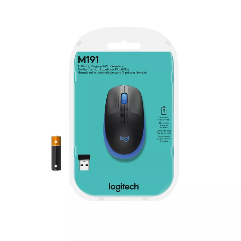 Ποντίκι Logitech M190 Ασύρματο USB