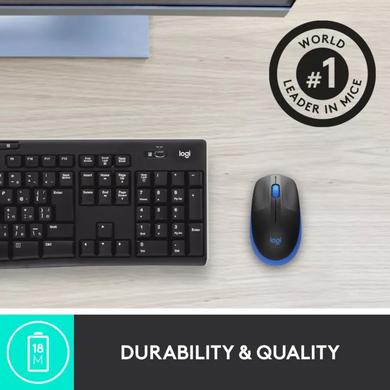 Ποντίκι Logitech M190 Ασύρματο USB