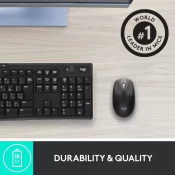 LOGITECH M190 Full-Size Ασύρματο ποντίκι Μεσαίο γκρι