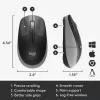 LOGITECH M190 Full-Size Ασύρματο ποντίκι Μεσαίο γκρι
