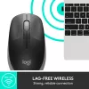 LOGITECH M190 Full-Size Ασύρματο ποντίκι Μεσαίο γκρι