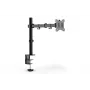 DIGITUS Universal Single Monitor Clamp Mount 17-32in 8kg (max.) Μαύρο