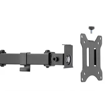 DIGITUS Universal Single Monitor Clamp Mount 17-32in 8kg (max.) Μαύρο