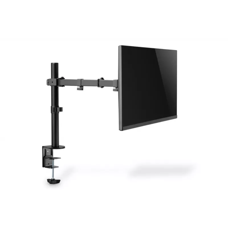 DIGITUS Universal Single Monitor Clamp Mount 17-32in 8kg (max.) Μαύρο