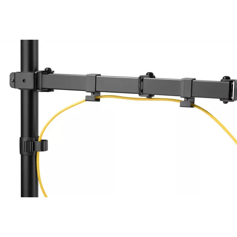DIGITUS Universal Single Monitor Clamp Mount 17-32in 8kg (max.) Μαύρο