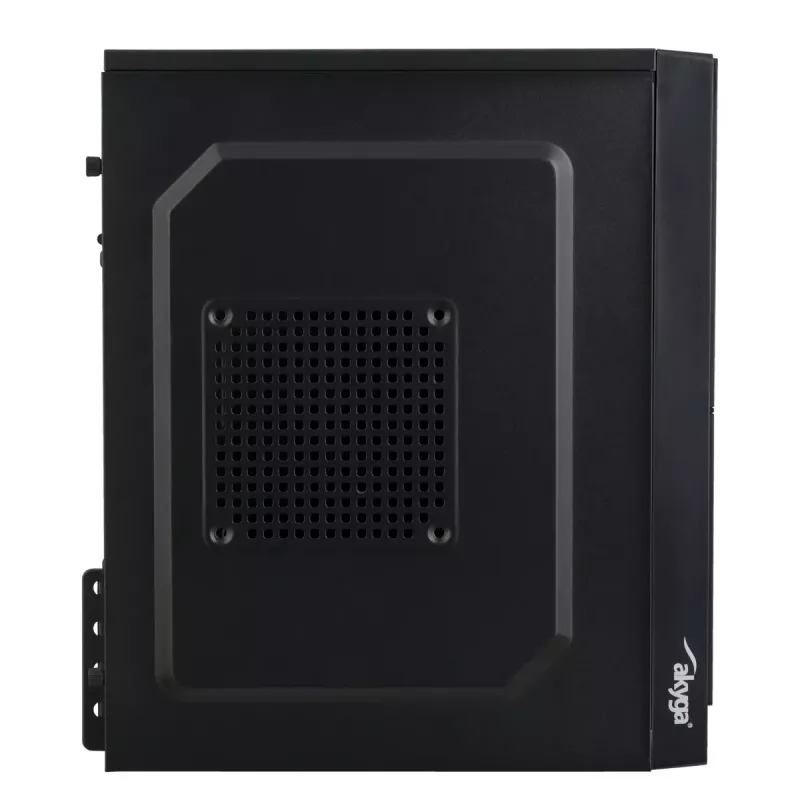 Κουτί υπολογιστή Micro-ATX Akyga AK36BK, Micro ATX / Flex ATX / Mini ITX, USB 3.0 + USB 2.0, χωρίς τροφοδοτικό, μαύρο