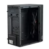 Κουτί υπολογιστή Micro-ATX Akyga AK36BK, Micro ATX / Flex ATX / Mini ITX, USB 3.0 + USB 2.0, χωρίς τροφοδοτικό, μαύρο
