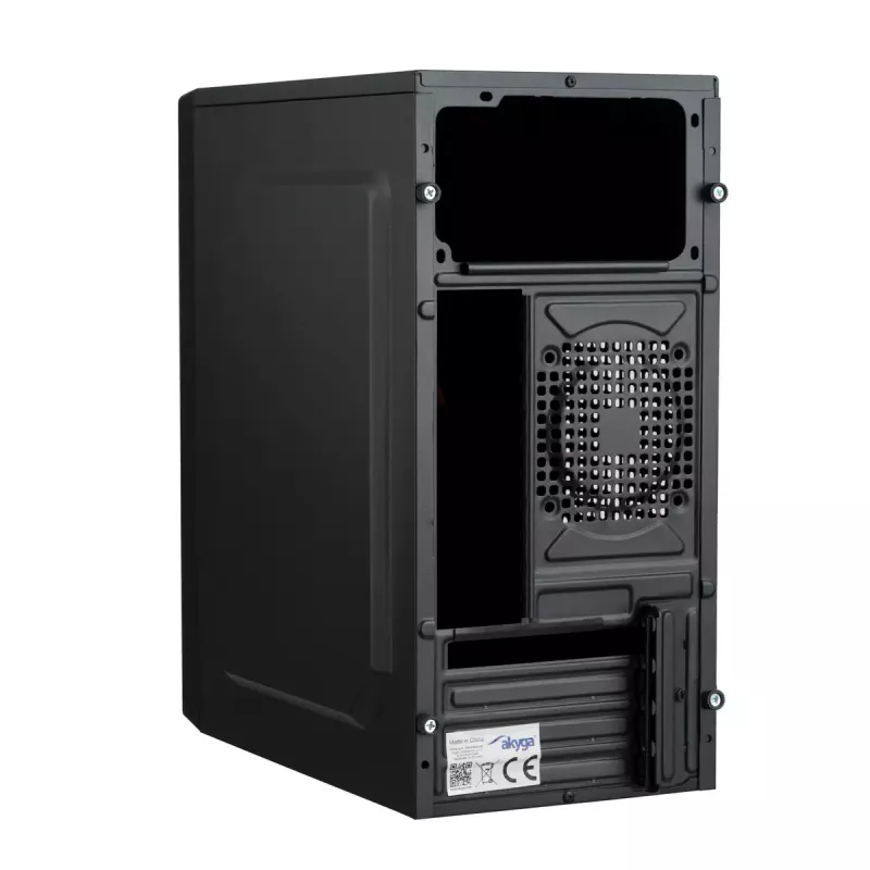 Κουτί υπολογιστή Micro-ATX Akyga AK36BK, Micro ATX / Flex ATX / Mini ITX, USB 3.0 + USB 2.0, χωρίς τροφοδοτικό, μαύρο