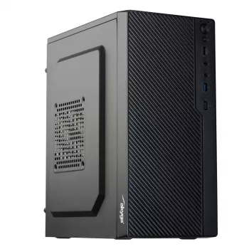 Κουτί υπολογιστή Micro-ATX Akyga AK36BK, Micro ATX / Flex ATX / Mini ITX, USB 3.0 + USB 2.0, χωρίς τροφοδοτικό, μαύρο