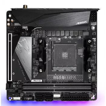 Μητρική GIGABYTE B550I AORUS PRO AX, B550, AM4, Mini-ITX