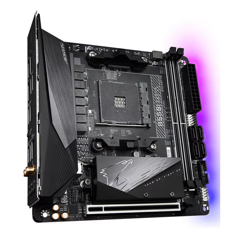 Μητρική GIGABYTE B550I AORUS PRO AX, B550, AM4, Mini-ITX