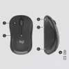 Logitech MK295 Silent Wireless Combo πληκτρολόγιο RF Wireless QWERTY US International μαύρο