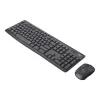 Logitech MK295 Silent Wireless Combo πληκτρολόγιο RF Wireless QWERTY US International μαύρο