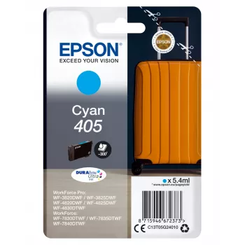Epson κυανό 405 DURABrite Ultra Ink μελάνι 1 τεμ. γνήσιο τυπικής απόδοσης
