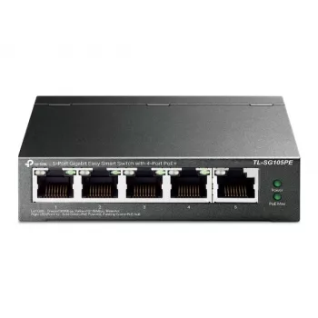 TP-Link 5-Port Gigabit Easy Smart PoE Switch με 4-Port PoE+