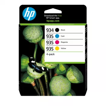 HP 934 Μαύρο/935 Cyan/Magenta/Κίτρινο 4 τεμ. Original μελανοδοχεία