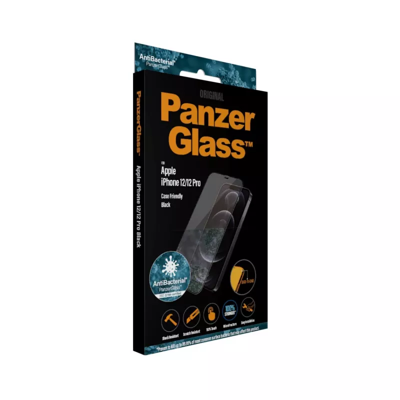 PanzerGlass ® Μεμβράνη προστασίας οθόνης iPhone 12 | 12 Pro | Edge-to-Edge