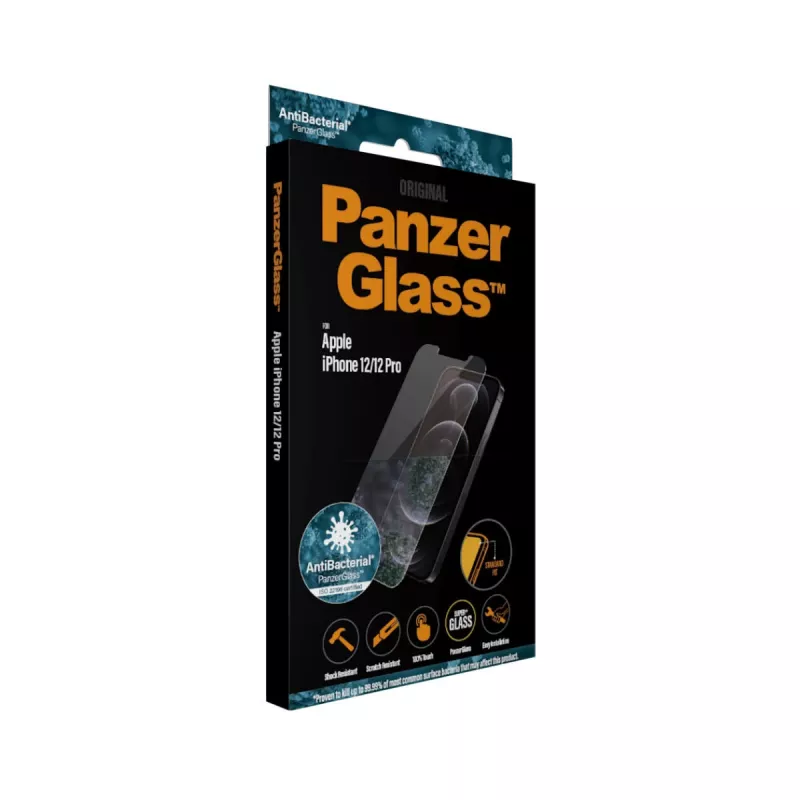 PanzerGlass ® Μεμβράνη προστασίας οθόνης iPhone 12 | 12 Pro | Standard προσαρμογή