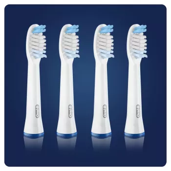 Κεφαλές οδοντόβουρτσας Oral-B Braun Pulsonic Clean 4 τεμ. Λευκό
