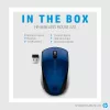 HP Wireless Mouse 220 (Lumiere Blue), αμφιδέξιο, RF Wireless, Μπλε