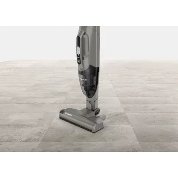 Bosch Serie 2 BBHF214G Ηλεκτρική σκούπα ράβδου/ηλεκτρικό σκουπάκι 2 σε 1 σκούπα ράβδου Μπαταρία Στεγνό Χωρίς σακούλα Γκρι
