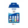 Cartridge Epson 102 4 τεμ. Μαύρο + color T03R6 C13T03R640