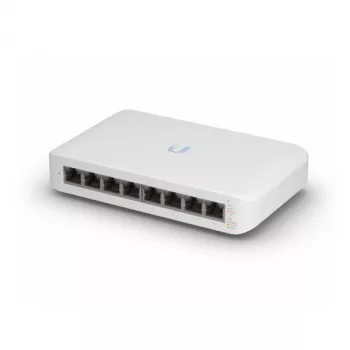 Managed Switch UBIQUITI UniFi Switch Lite 8 PoE L2, 8× Gigabit, 4× PoE+ (30 W/Port), 54 V DC, 60 W κατανάλωση