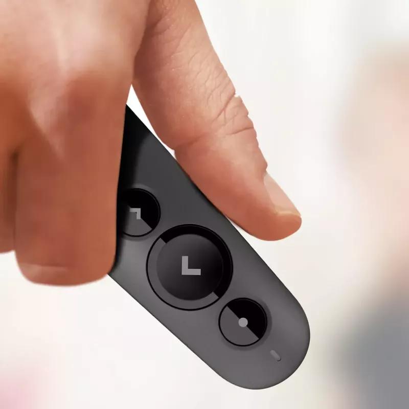LOGITECH R500s Ασύρματο τηλεχειριστήριο παρουσίασης Laser Graphite