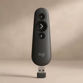 LOGITECH R500s Ασύρματο τηλεχειριστήριο παρουσίασης Laser Graphite