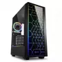 Κουτί PC Sharkoon RGB LIT 100 Midi Tower Μαύρο