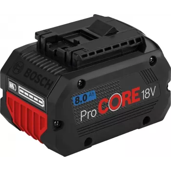 Bosch Professional ProCORE18V 1600A016GK μπαταρία, 18 V, 8,0 Ah, Li-Ion, AMPShare Alliance, μαύρο/κόκκινο