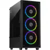 Κουτί PC Inter-Tech C-303 Mirror Full Tower Μαύρο