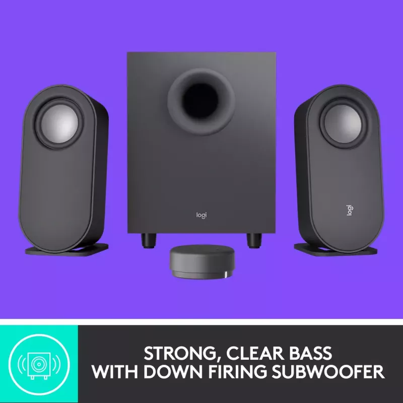 Ηχεία υπολογιστή LOGITECH Z407 Bluetooth με subwoofer και ασύρματο χειριστήριο