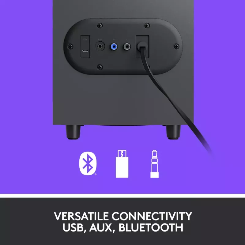 Ηχεία υπολογιστή LOGITECH Z407 Bluetooth με subwoofer και ασύρματο χειριστήριο
