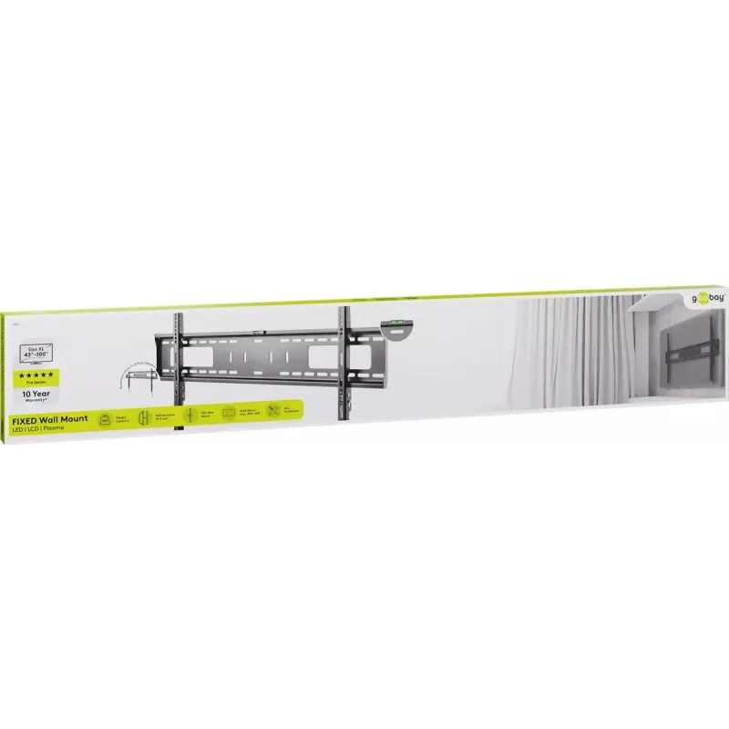 Βάση στήριξης TV στον τοίχο Pro FIXED (XL) Goobay