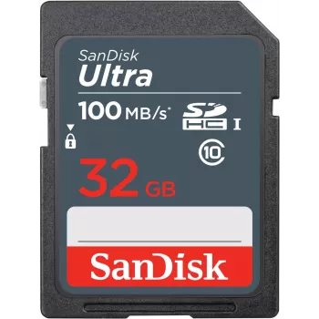 WESTERN DIGITAL SanDisk Ultra 32GB SDHC κάρτα μνήμης 100 MB/s (SDSDUNR-032G-GN3IN)