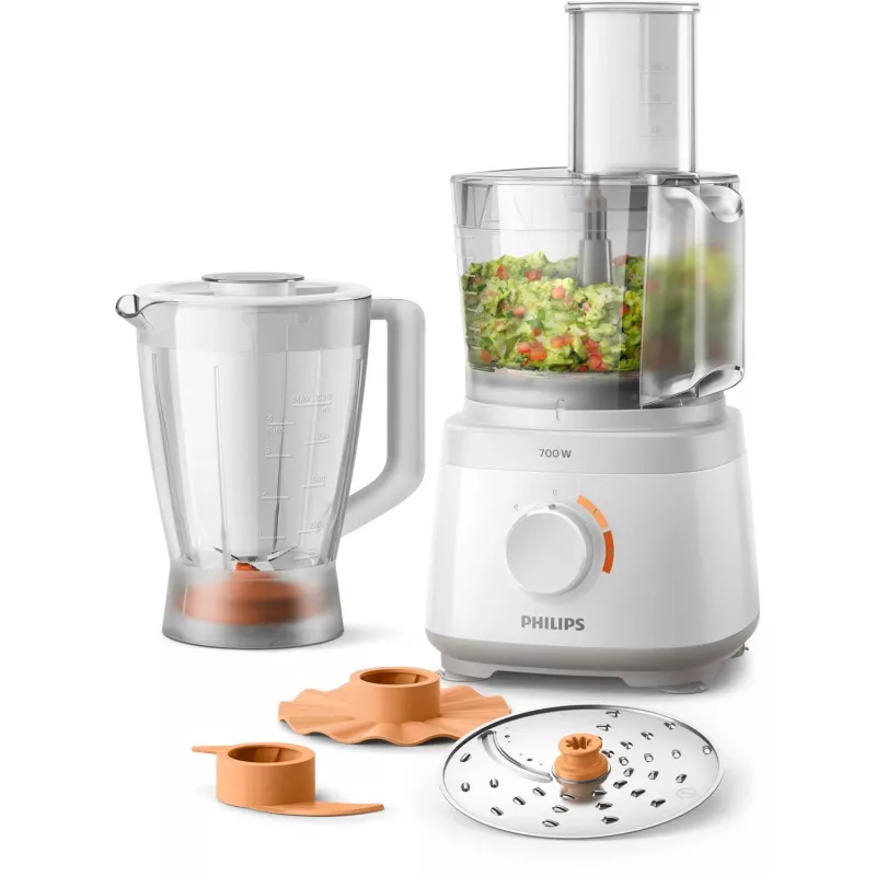 Κουζινομηχανή Philips Daily Collection HR7320/00 700 W 2,1 L Λευκή