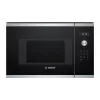 Εντοιχιζόμενος φούρνος μικροκυμάτων Bosch Serie 6 BFL524MS0 — 800 W, 20 L, Χειρισμός αφής, Ανοξείδωτο χάλυβας/Μαύρο