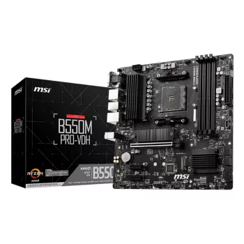 MSI B550M PRO-VDH Μητρική AMD B550 Socket AM4 micro ATX