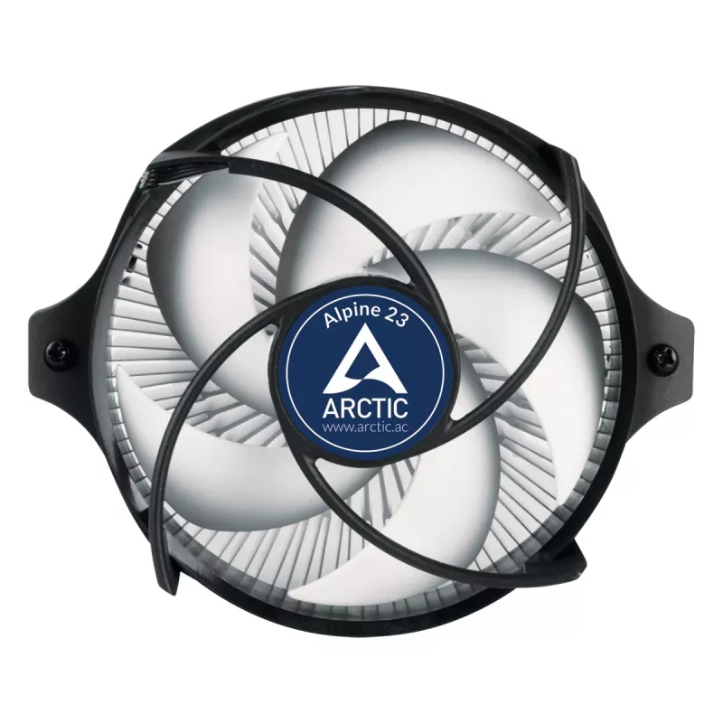 ARCTIC Alpine 23 - Συμπαγής AMD CPU-Cooler Επεξεργαστής Αερόψυκτρα 9 cm Αλουμίνιο, Μαύρο 1 τεμ.