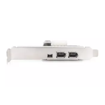 DIGITUS Κάρτα διασύνδεσης IEEE 1394a, Pci-e, 3 Port, 1x εξωτ. 1394mini, 2x εξωτ. 1394a Ports