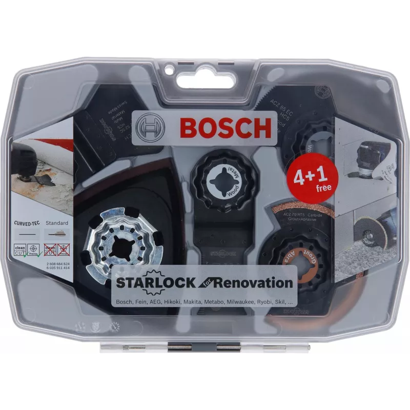 Bosch 2 608 664 624 Εξάρτημα πολυεργαλείου Σετ λεπίδων