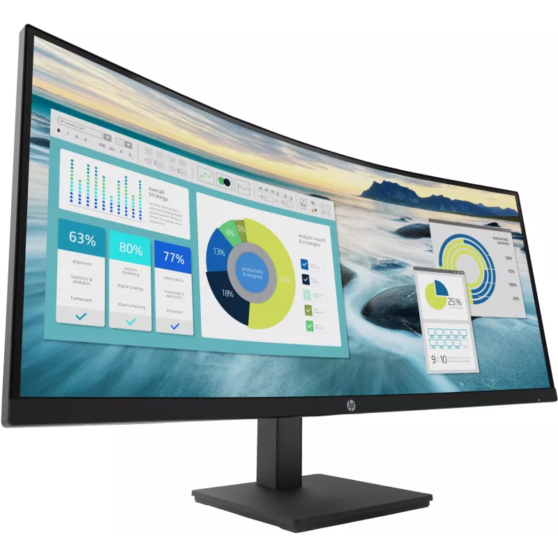 Οθόνη HP P34hc G4 34 ίντσες Wide Quad HD LCD 3440 x 1440