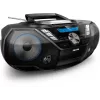 Philips CD Soundmachine AZB798T/12, Αναλογικό & ψηφιακό, DAB, DAB+, FM, Player, CD, CD-R, CD-RW, Γρήγορη επαναφορά, Γρήγορη προώθηση, Επόμενο, Προηγούμενο, Πρόγραμμα, Επανάληψη, Τυχαία αναπαραγωγή, 12 W